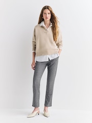 Weekend MaxMara Grey Cordoba Jersey Trousers - Image 1 of 11