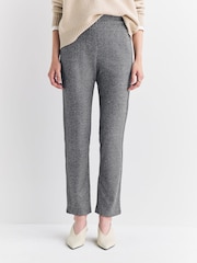 Weekend MaxMara Grey Cordoba Jersey Trousers - Image 4 of 11