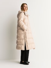 Weekend MaxMara Cream NOVAK Quilted Coat - Image 2 of 11