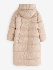 Weekend MaxMara Cream NOVAK Quilted Coat - Image 8 of 11