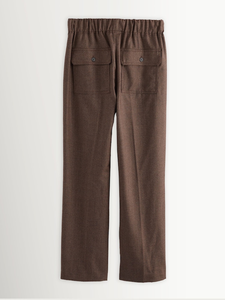 Weekend MaxMara Brown HATELEY Long Trousers - Image 2 of 6