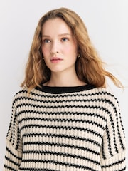 Weekend MaxMara Cream EZOR Sweater Tank Top - Image 5 of 10