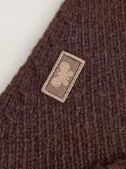 Weekend MaxMara Brown Tornado Knitted Jersey Scarf - Image 4 of 5