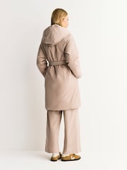 Weekend MaxMara Cream BANFY Quilted Coat - Image 4 of 11