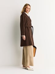 Weekend MaxMara Brown CORTE Coat - Image 3 of 11