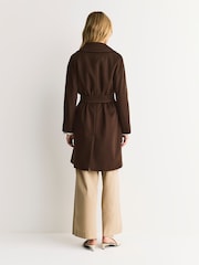 Weekend MaxMara Brown CORTE Coat - Image 4 of 11
