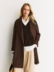 Weekend MaxMara Brown CORTE Coat - Image 5 of 11