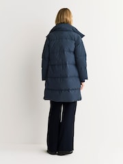 Weekend MaxMara Blue TENUTA Quilted Coat - Image 2 of 11