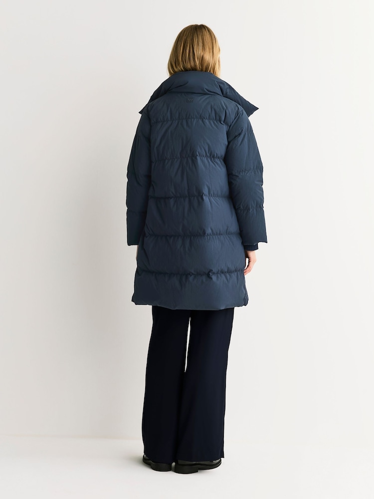 Weekend MaxMara Blue TENUTA Quilted Coat - Image 2 of 11