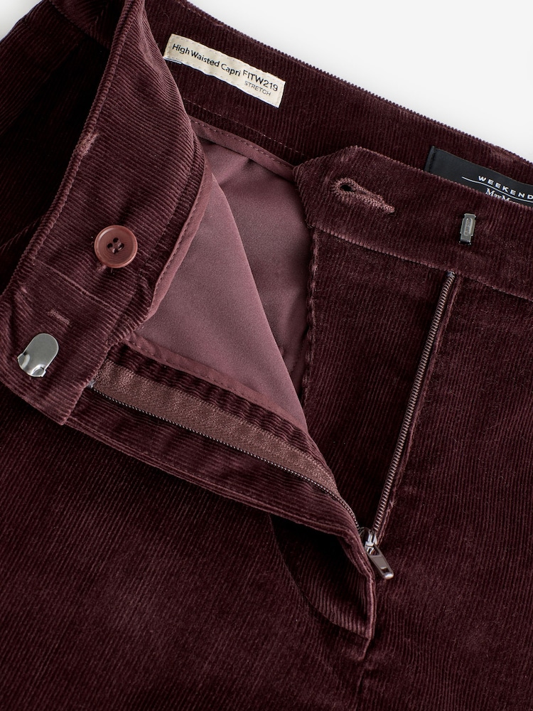 Weekend MaxMara Red Marruca Long Trousers - Image 9 of 9 Weekend MaxMara Red Marruca Long Trousers - Image 9 of 9