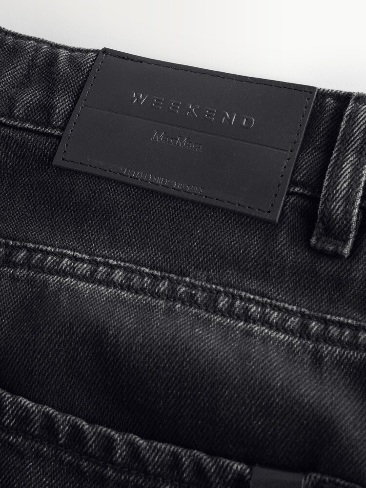 Weekend MaxMara Black DOUGLAS Denim Jeans - Image 6 of 6