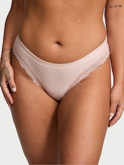 Victoria's Secret Glaze Nude Thong Knickers - Image 1 of 3