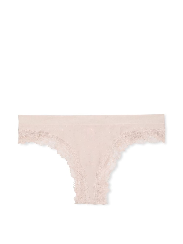 Victoria's Secret Glaze Nude Thong Knickers - Image 3 of 3 Victoria's Secret Glaze Nude Thong Knickers - Image 3 of 3