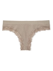 Victoria's Secret Turtle Dove Grey Thong Knickers - Image 3 of 3