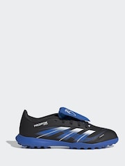 adidas Blue/Black Kids Predator League JB Fold-Over Tongue Turf Boots - Image 4 of 9