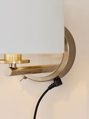 Brass Hudson Rechargeable Wall Light - Image 3 of 5
