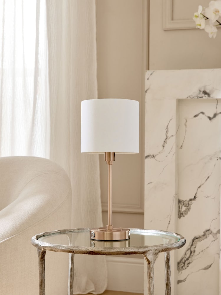 Brass Hudson Rechargeable Table Lamp - Image 2 of 5 Brass Hudson Rechargeable Table Lamp - Image 2 of 5