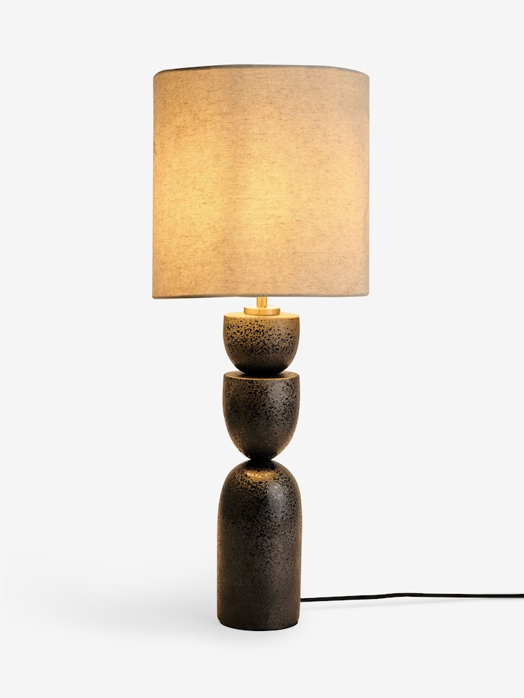 Black Kara Table Lamp - Image 1 of 5 Black Kara Table Lamp - Image 1 of 5