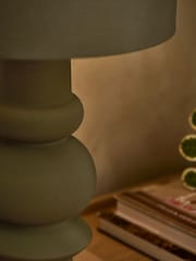 Sage Green Hera Totem Table Lamp - Image 4 of 5