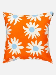 Marimekko Orange Rakastaa Ei Rakasta Cushion Cover - Image 2 of 2