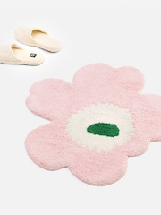 Marimekko Pink Unikko Bath Mat - Image 1 of 2
