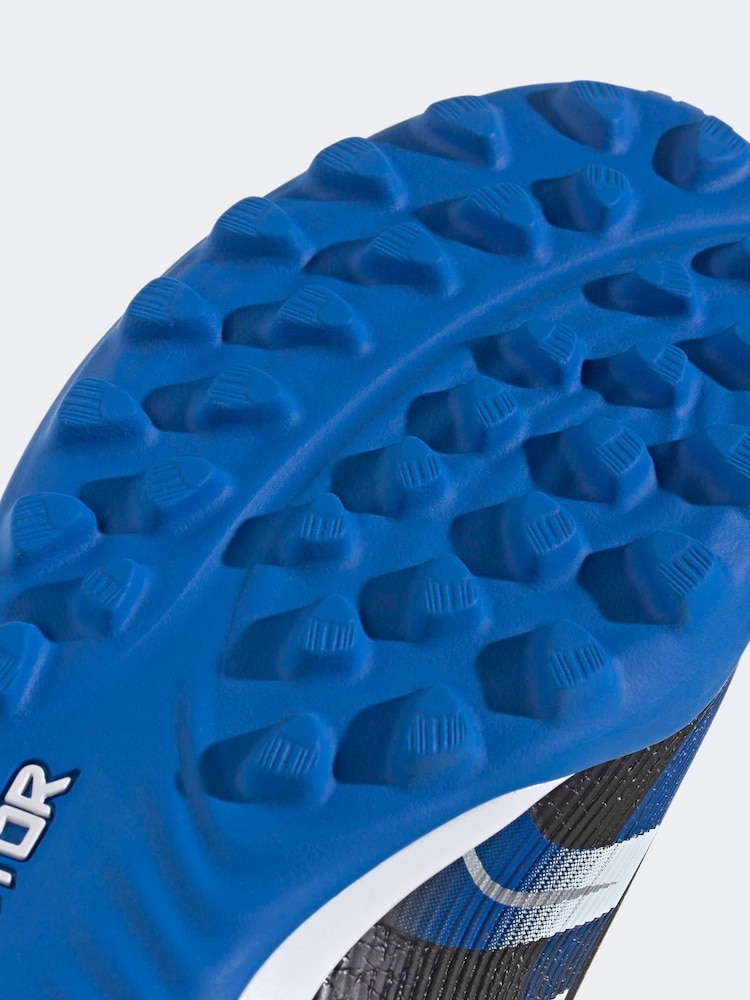 adidas Blue/Black Adult Predator League JB Fold-Over Tongue Turf Boots - Image 9 of 9