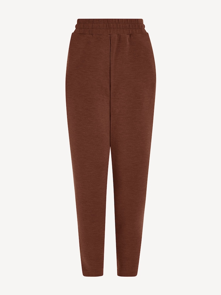 Varley Brown The Slim Zip Hem Joggers - Image 7 of 7 Varley Brown The Slim Zip Hem Joggers - Image 7 of 7