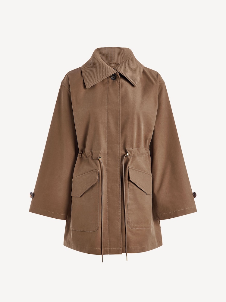 Varley Brown Beckton Utility Jacket - Image 7 of 7 Varley Brown Beckton Utility Jacket - Image 7 of 7