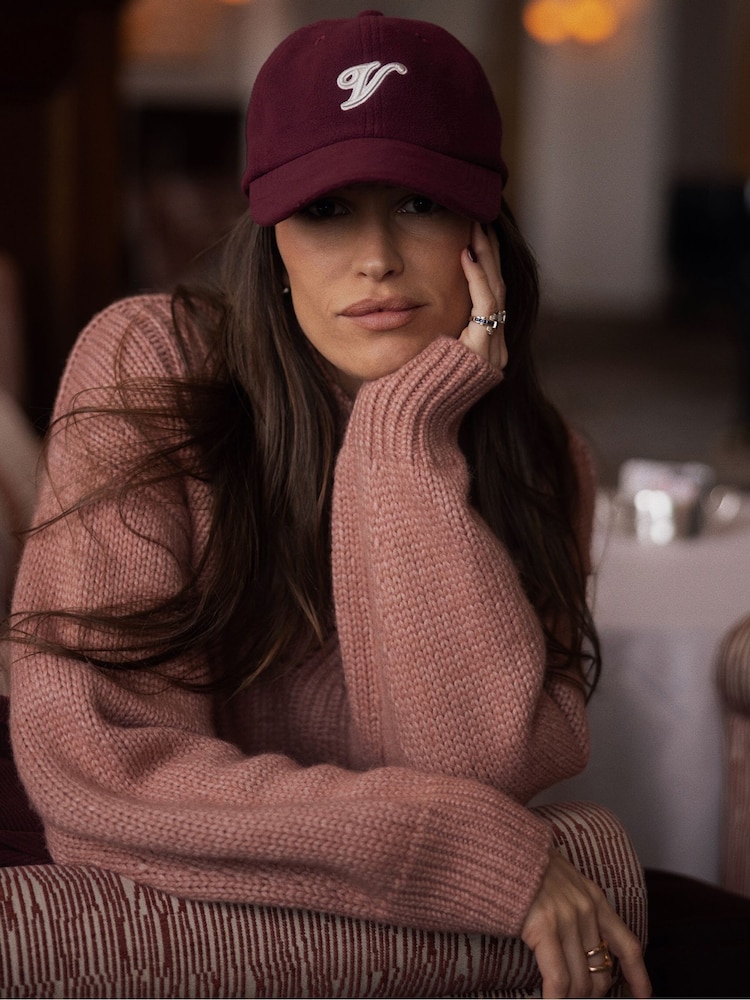 Varley Red Raina Fleece Cap - Image 1 of 4