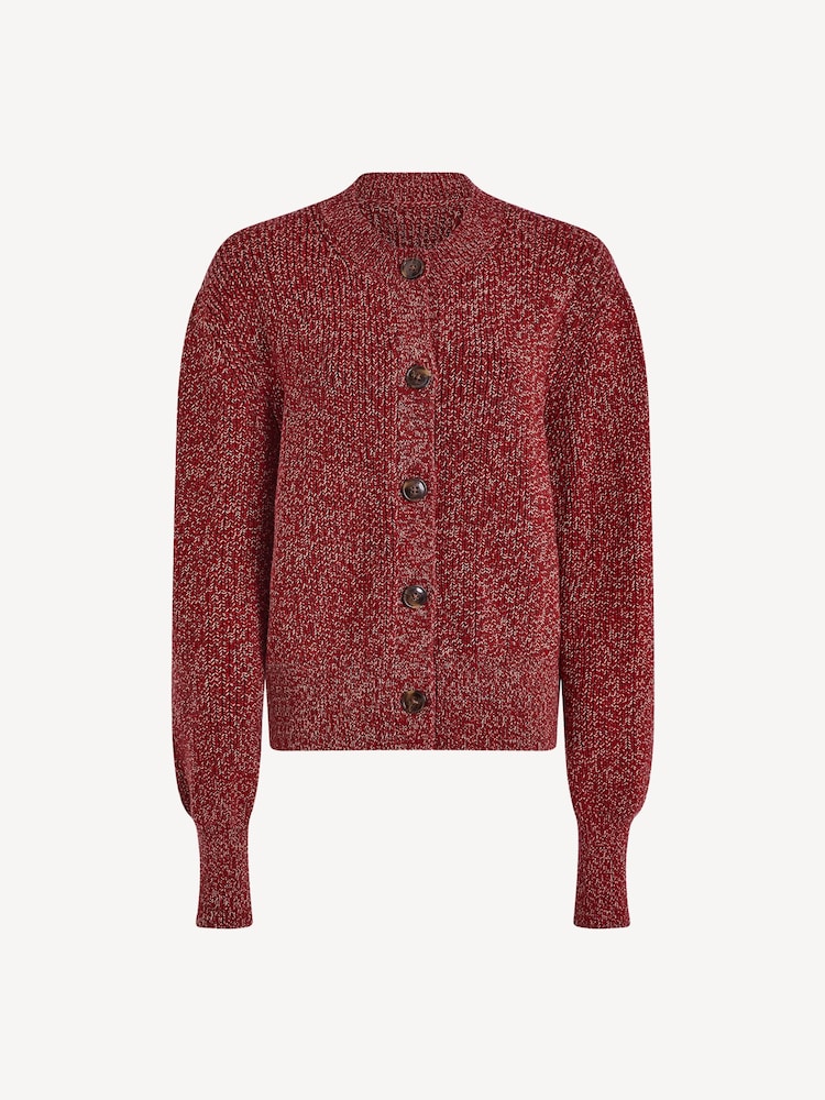 Varley Red Patricia Rib Cardigan - Image 11 of 11