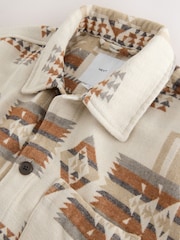 Ecru Navajo Style Shacket - Image 4 of 4