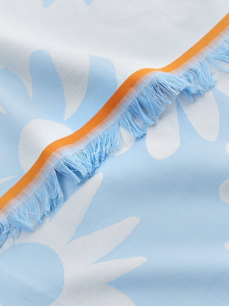 Marimekko Blue Rakastaa Ei Hamam Towel - Image 2 of 4