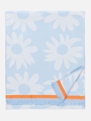 Marimekko Blue Rakastaa Ei Hamam Towel - Image 4 of 4