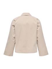 ONLY Curve Natural Light Short Trenchcoat - Image 7 of 7