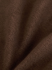 Chocolate New York Half Zip Fleece Jumper - Image 4 of 4
