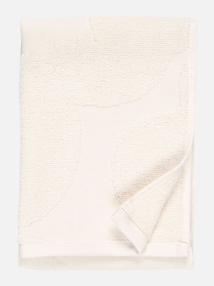 Marimekko Cream Unikko Solid Towel - Image 2 of 2