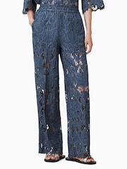 Azul - Pantalones adornados Charli de AllSaints - Imagen 4 de 8