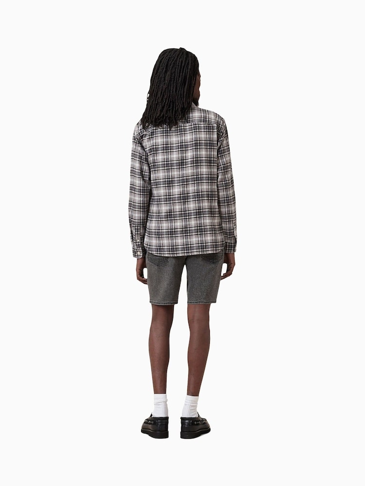 AllSaints Black Switch Shorts - Image 2 of 8