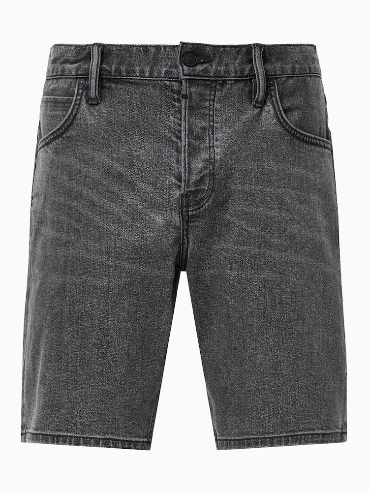 AllSaints Black Switch Shorts - Image 8 of 8