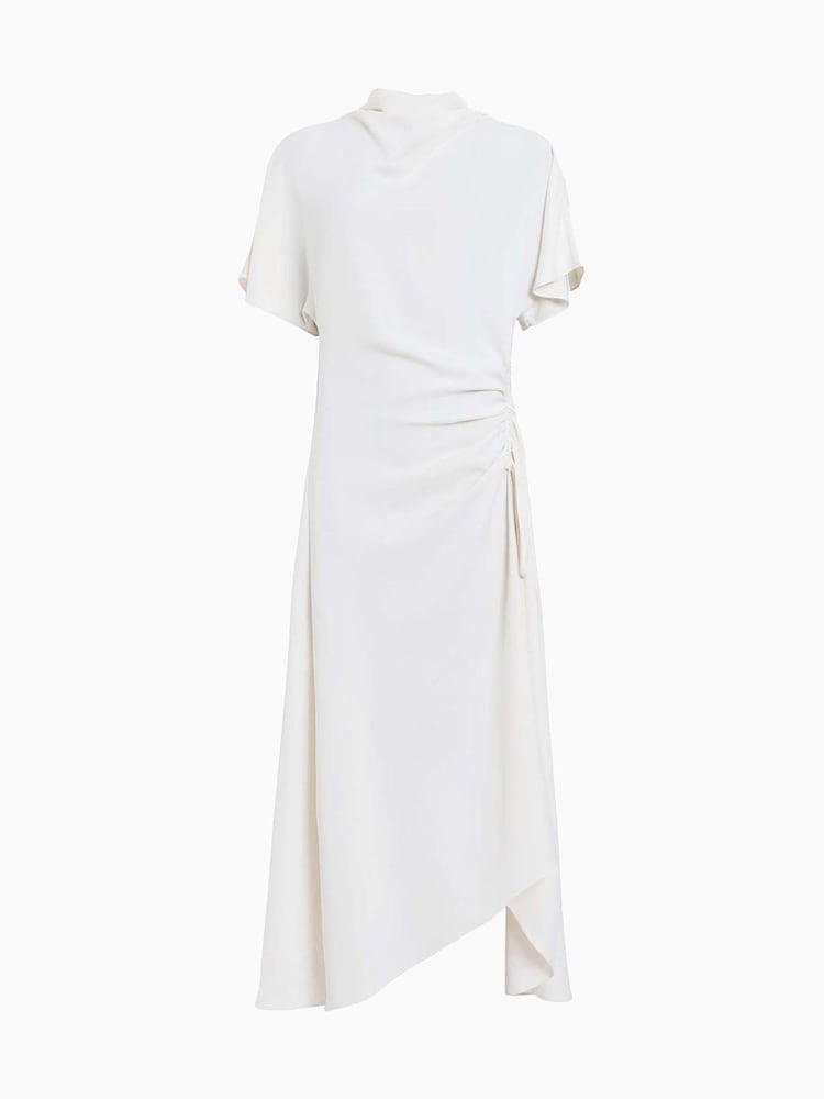 AllSaints White Rosie Dress - Image 7 of 7