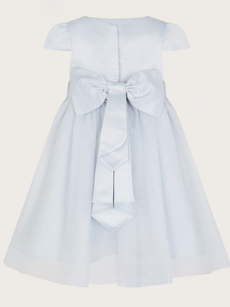 Monsoon Blue Baby Tulle Bridesmaid Dress - Image 2 of 3