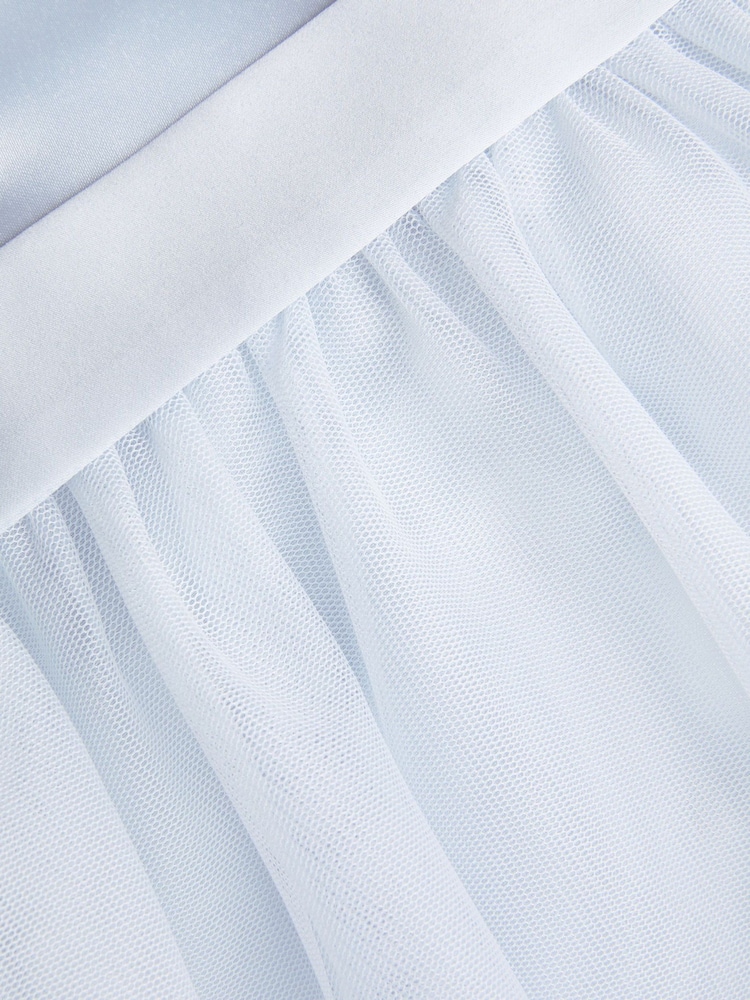 Monsoon Blue Baby Tulle Bridesmaid Dress - Image 3 of 3