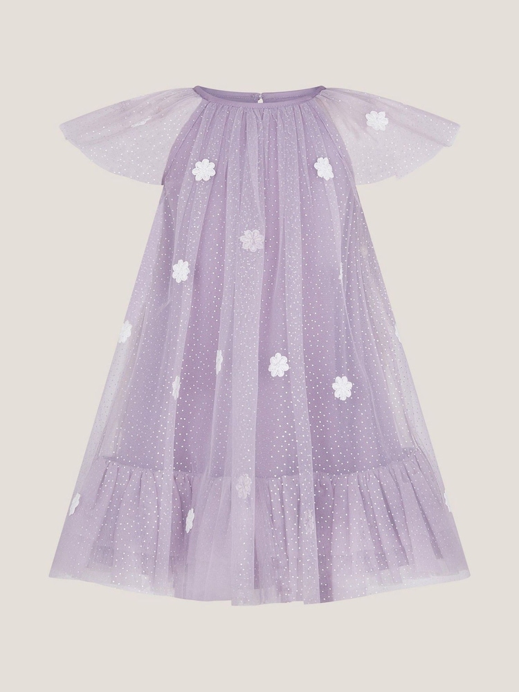 Monsoon Baby Ciara Ausgestelltes Kleid aus Tüll mit Floralem Muster - Bild 1 von 3 Monsoon Baby Ciara Ausgestelltes Kleid aus Tüll mit Floralem Muster - Bild 1 von 3