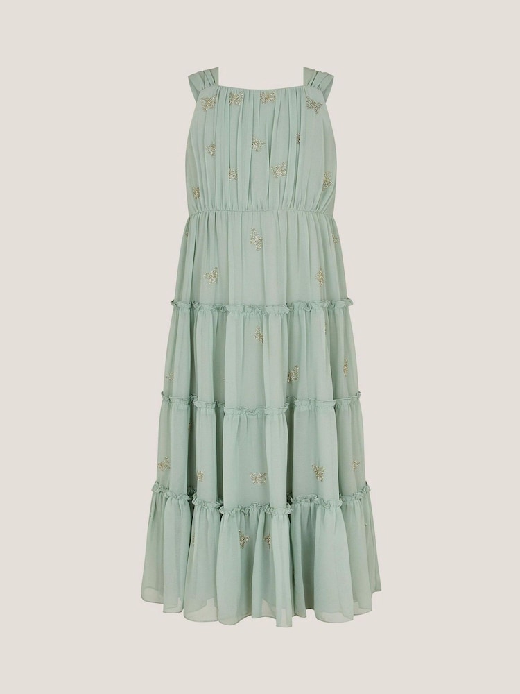 Monsoon Farfalla Butterfly Bead Tiered Dress - Bild 2 von 4 Monsoon Farfalla Butterfly Bead Tiered Dress - Bild 2 von 4