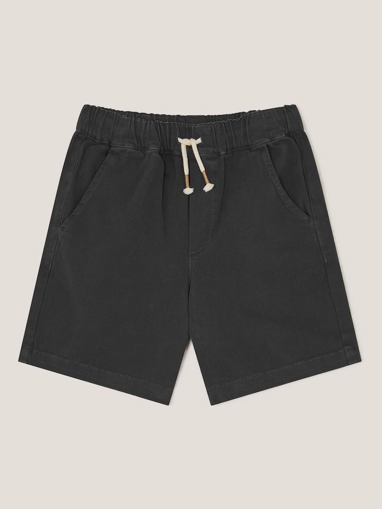 Monsoon Black Drawstring Pull-On Shorts - Image 1 of 3