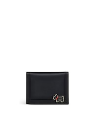 Radley Small Heritage Lane Black Card Holder - Image 1 of 2