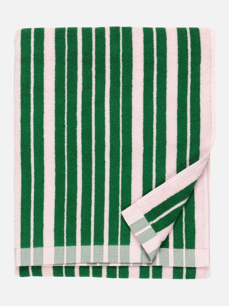 Marimekko Green Raide Towel - Image 1 of 2