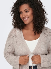 Cardigan ONLY Curve Crochet com amarração frontal - Imagem 2 de 7