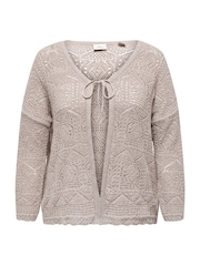 Cardigan ONLY Curve Crochet com amarração frontal - Imagem 6 de 7