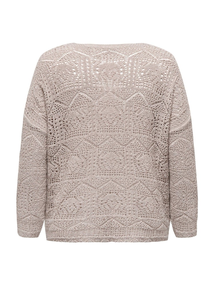 Cardigan ONLY Curve Crochet com amarração frontal - Imagem 7 de 7